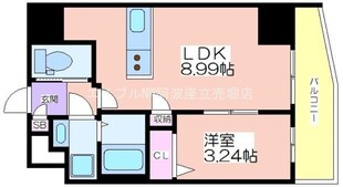 ArtizA西長堀の物件間取画像